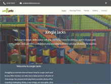 Tablet Screenshot of junglejacksplay.co.uk